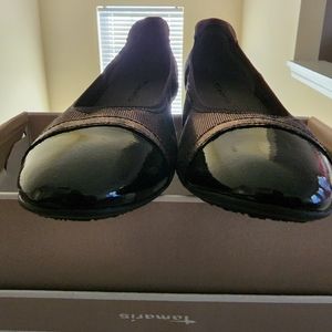 NWOT Patent Flats